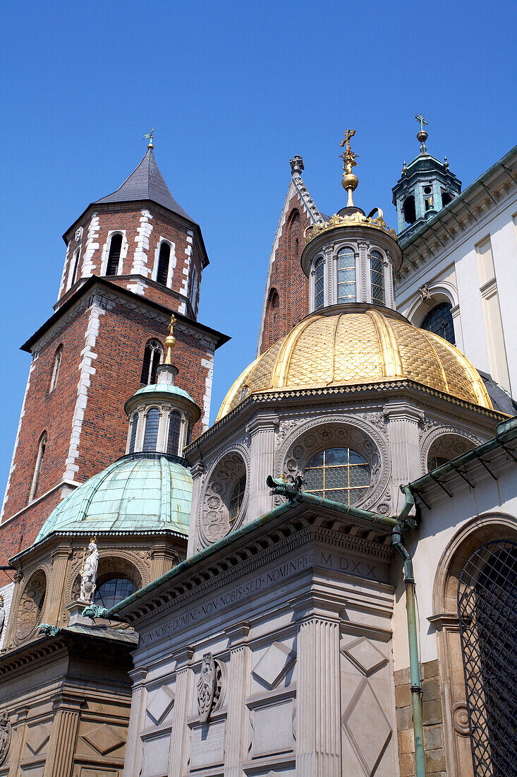 The Royal Cathedral at the Wawel, Krakow, Poland
