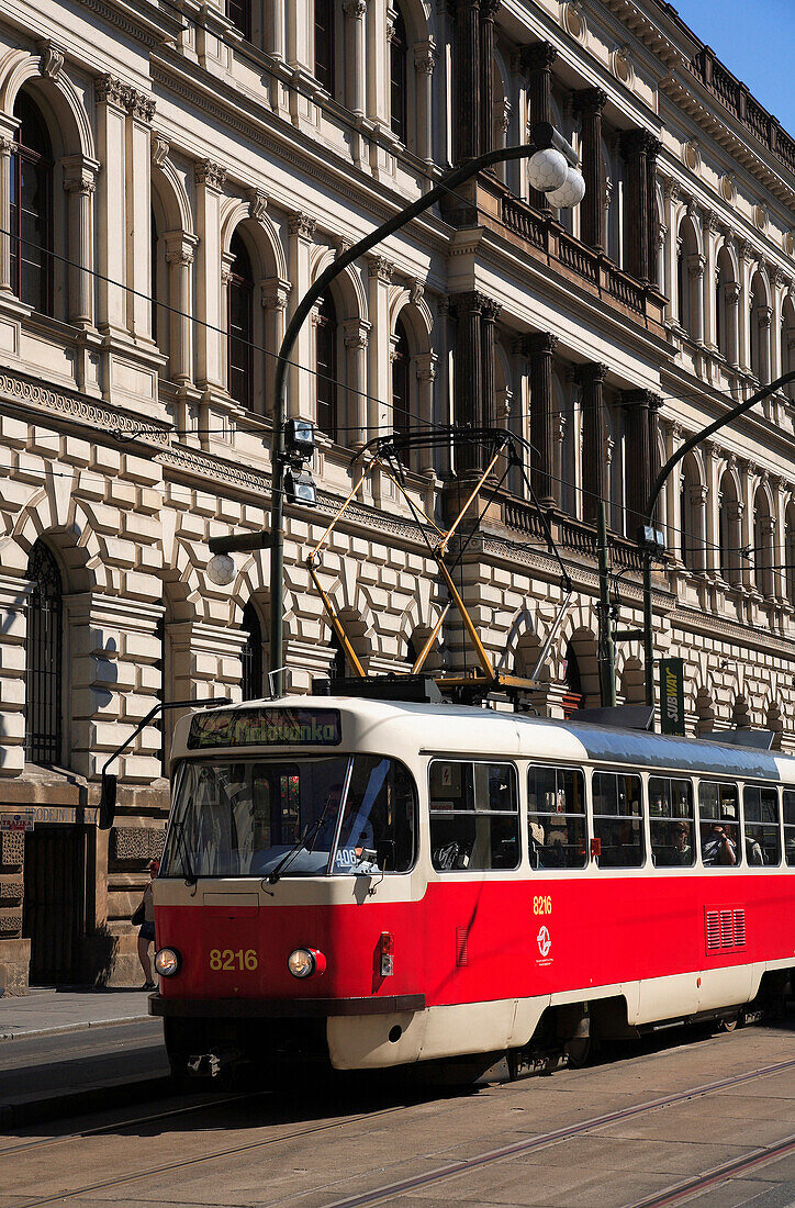 Tram, Prague, Czech. Republic