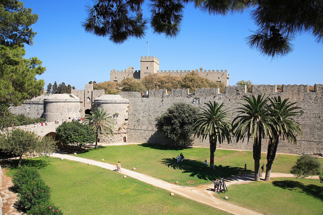 Palace of the Grand Masters, Rhodes Town, Rhodes Island, Greek Islands