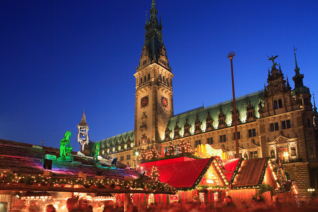 Christmas Market, Hamburg, Hamburg & Schleswig-holstein, Germany