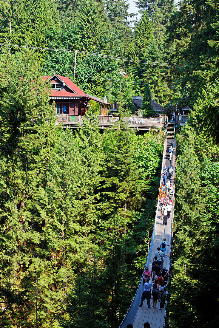 Lynn Canyon, Capilano Suspension Bridge, Post office, Vancouver, Canada, North America