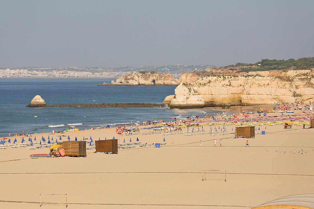 Strand von Portimao, Portimao, Algarve, Portugal