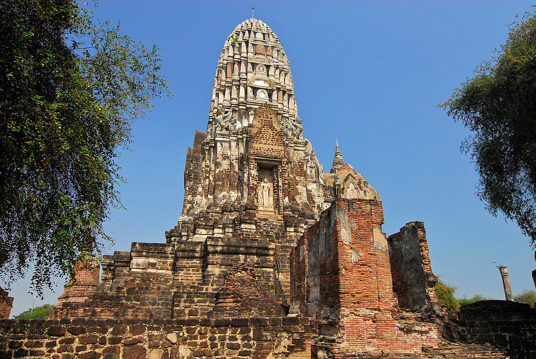 Wat Ratchaburana, Ayutthaya, Thailand, Asia