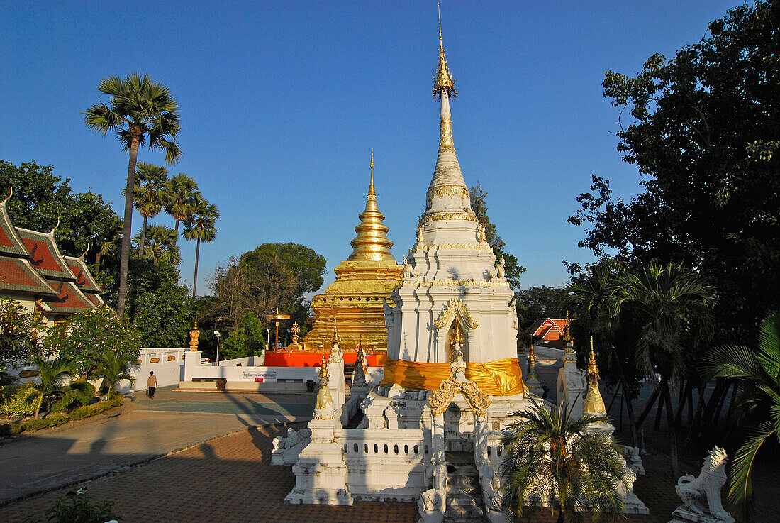 Wat Phra That, Tempel, Chom Thong, Provinz Chiang Mai, Thailand, Asien