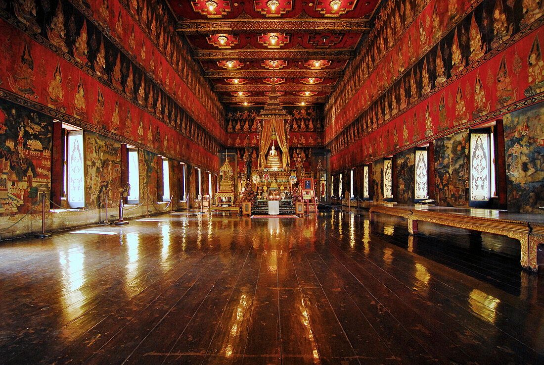 Nationa Museum Bangkok, Buddhaisawan Chapel, Thailand, Asia
