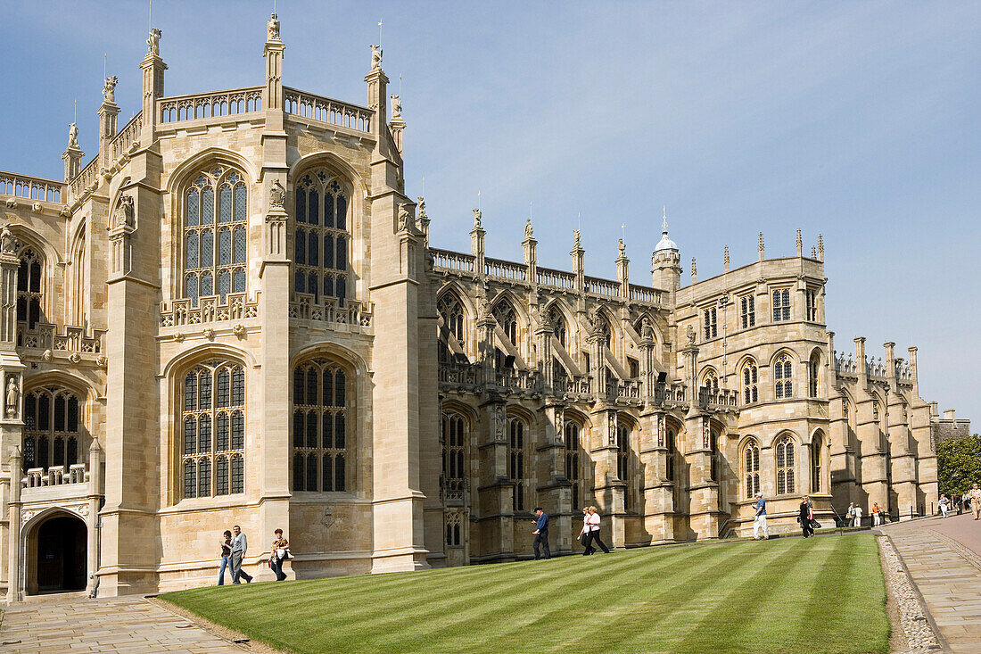 Windsor Castle, St George's Chapel, Windsor, Berkshire, UK, England