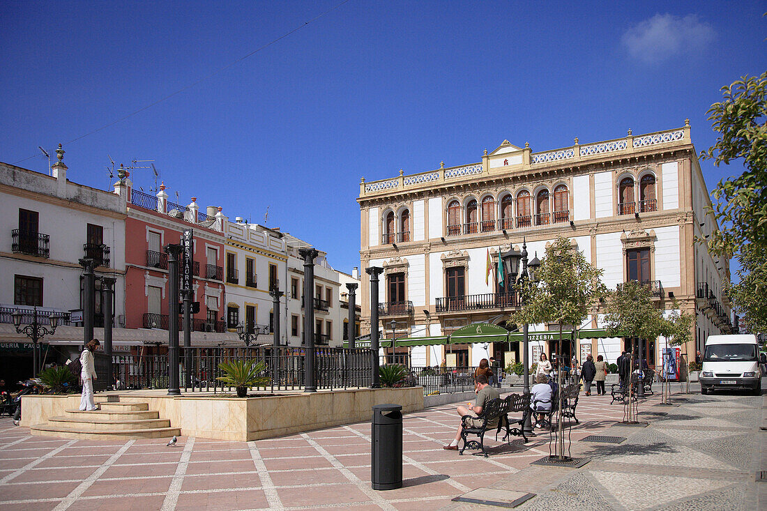 Plaza del Socorro, Ronda, Andalucia, Spain