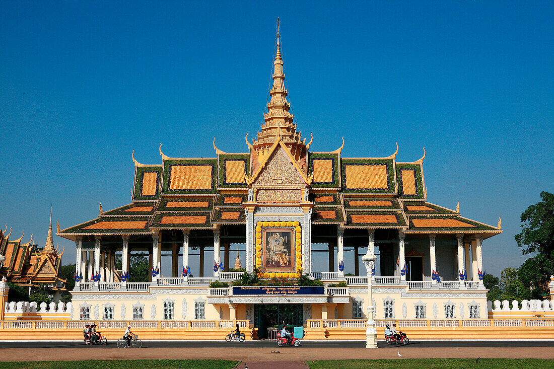 Chan Chaya Pavilion at the Royal Palace, Phnom Penh, Cambodia