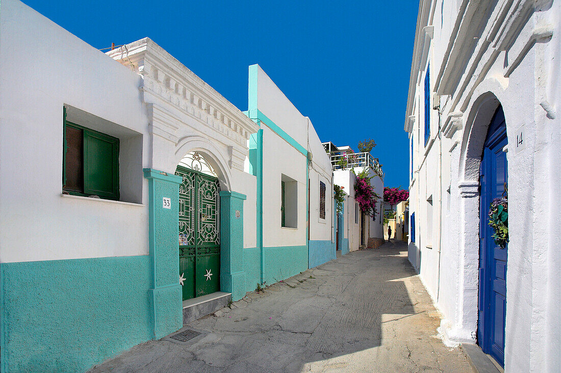 Village street scene, Koskinou, Rhodes Island, Greek Islands