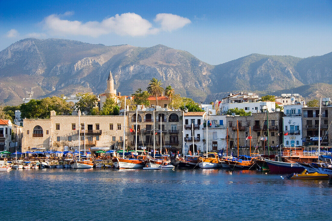 Harbour view, Kyrenia, North, Cyprus