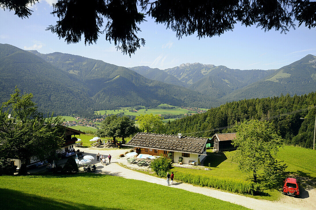 Inn, Schleching, Chiemgau, Bavaria, Germany