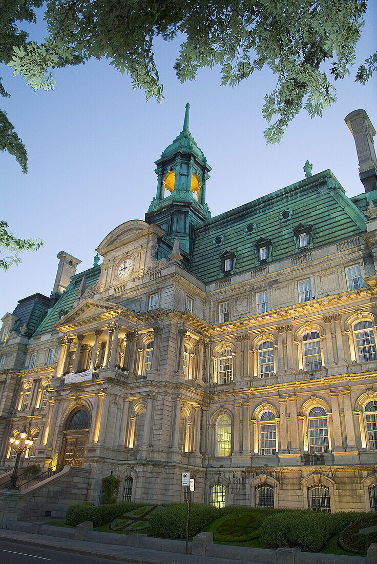 Montreal,  Quebec,  Canada,  Hotel de Ville,  City Hall