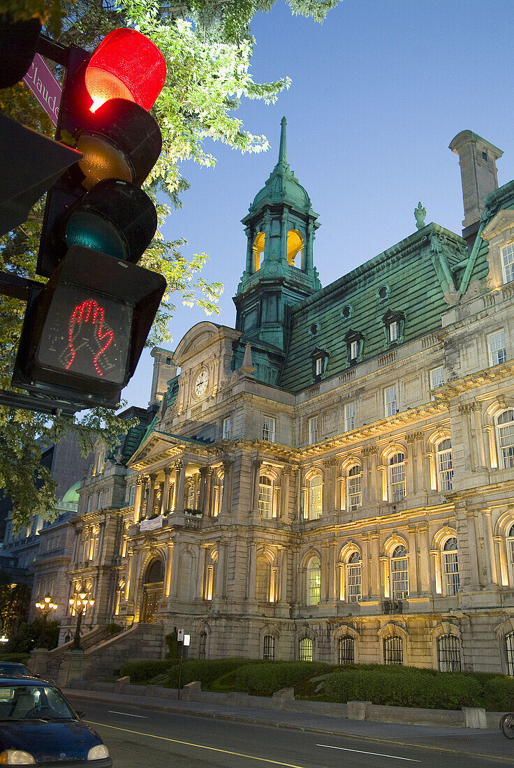 Montreal,  Quebec,  Canada,  Hotel de Ville,  City Hall
