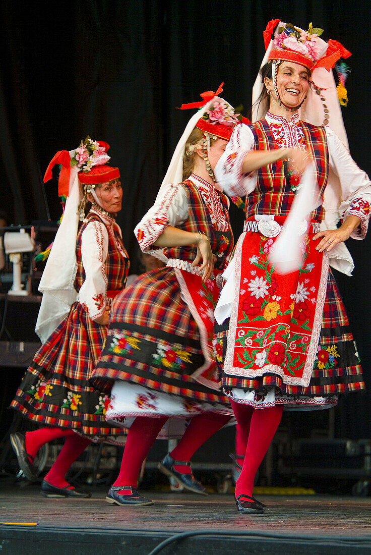 Montreal,  Quebec,  Canada,  International Culture Festival on Isle of Ste  Helene,  Romanian Dancers