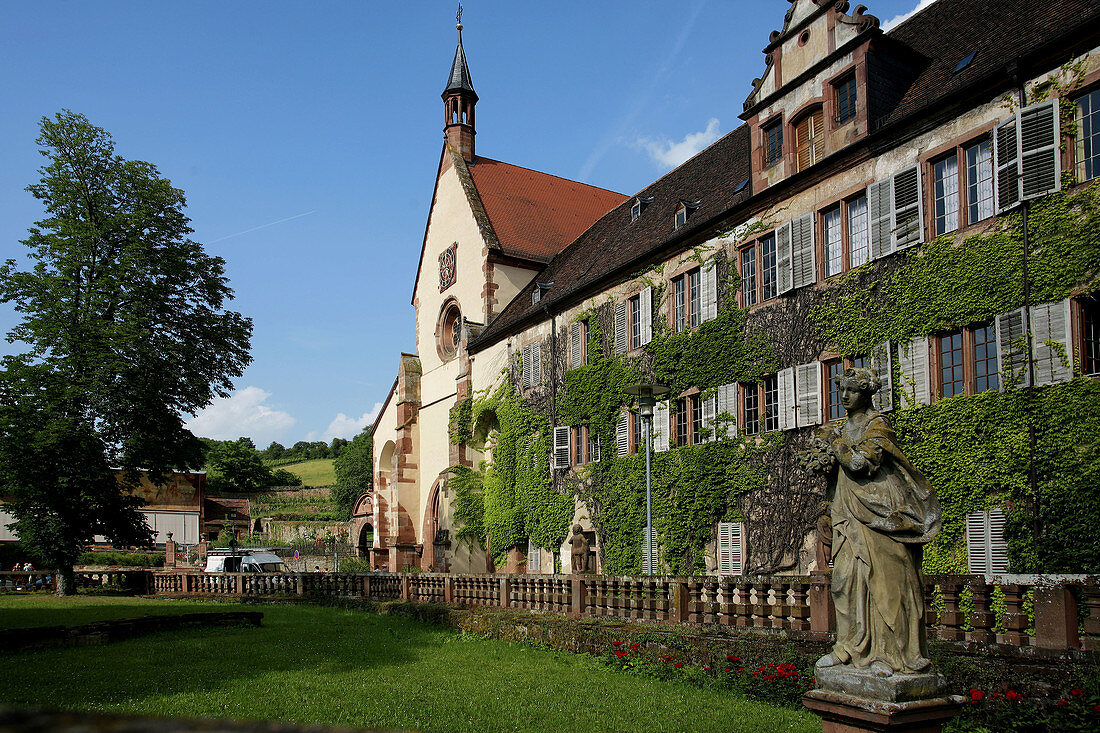 Bronnbach monastery. Baden-Württemberg,  Germany