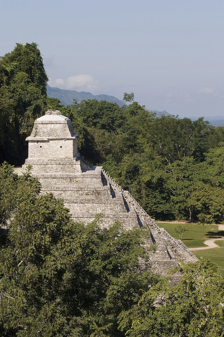 Ruinas de Palenque. Chiapas,  Mexico