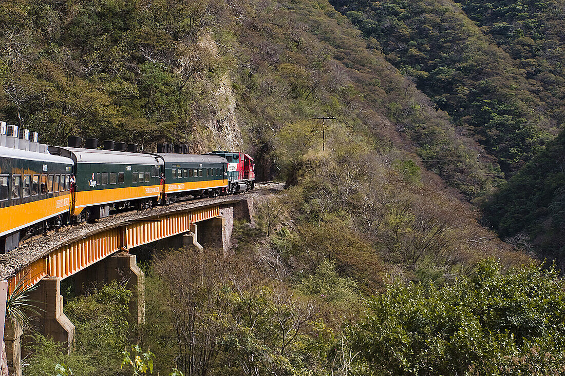 Ferrocarril Chihuahua Pacífico. México