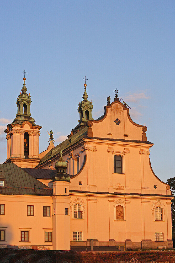 Kazimierz historic district, Church and convent of Pauline, former Jewish Quarter, Cracow,  Krakow, Poland