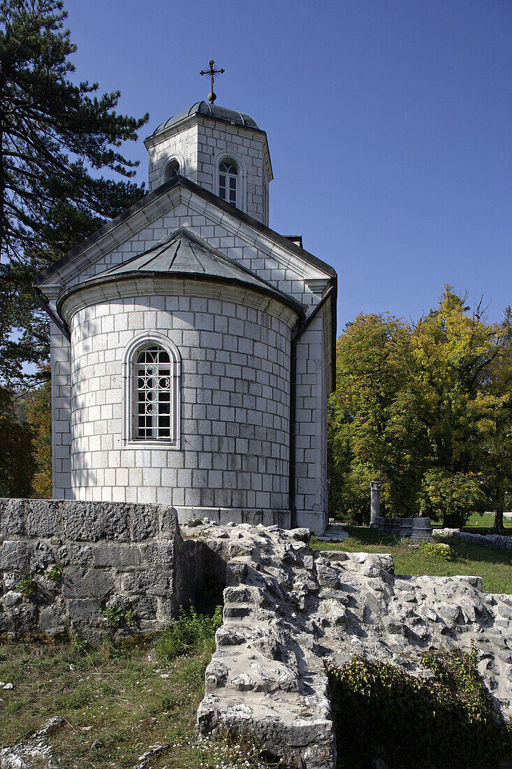 Cetinje, Church of Birth of Holy Virgin of Cipur, 1886, Montenegro