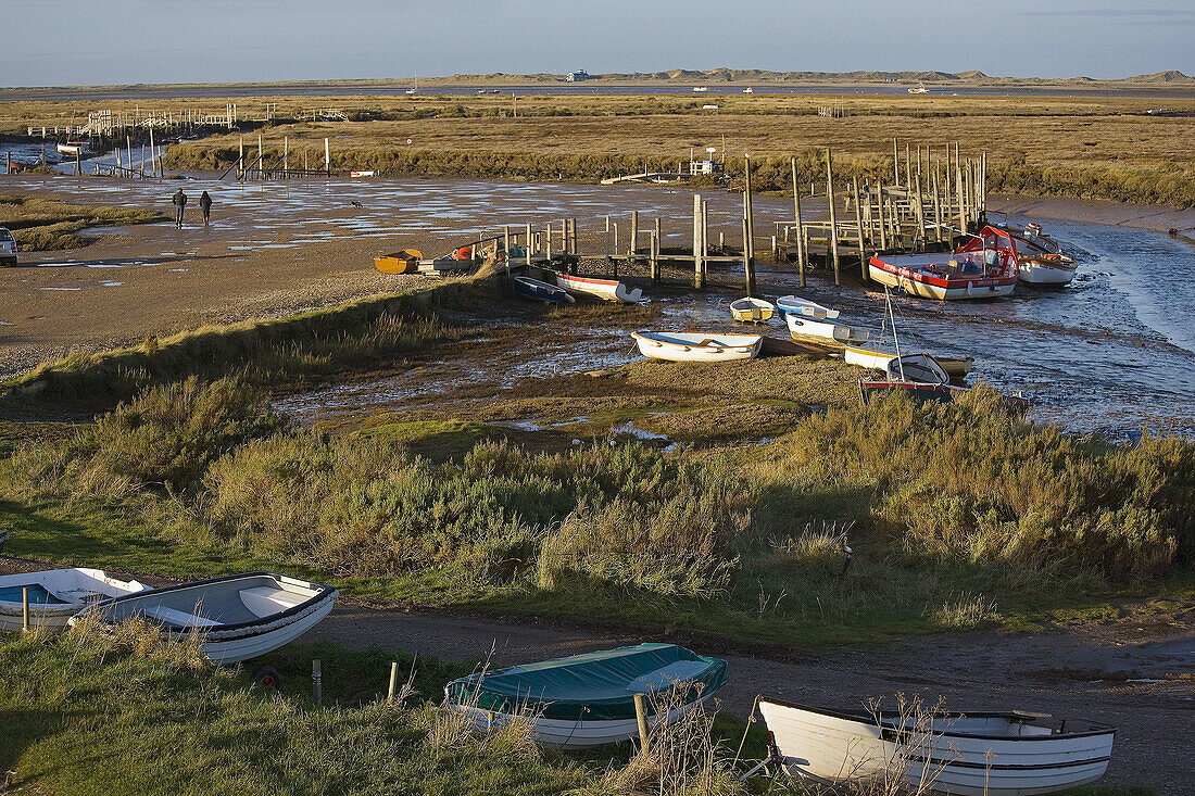 Morston Quay at Lowtide Norfolk November