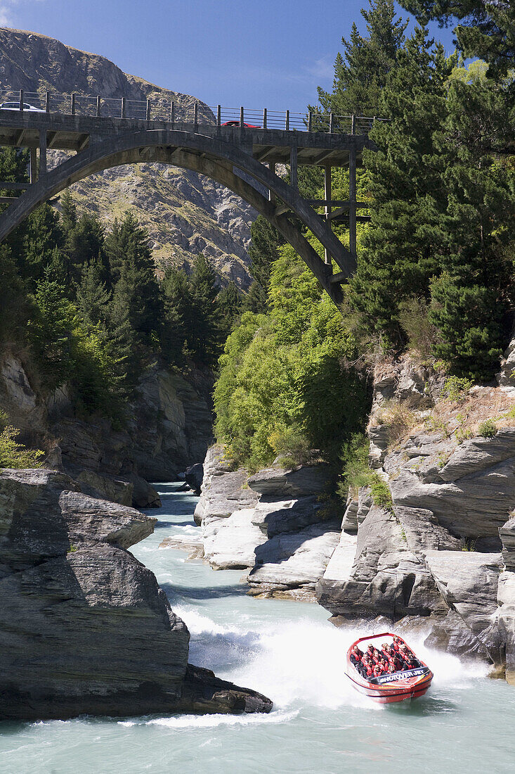 Shotover Jet, Queenstown, Südinsel, Neuseeland