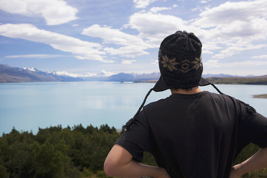 Mt  Cook,  Lake Pukaki,  South Island,  New Zealand