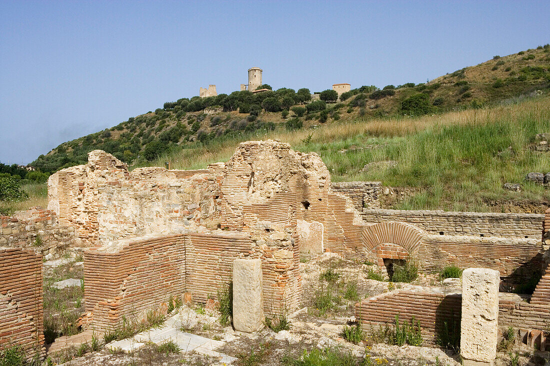 Ausgrabungen von Velia, Elea, Cilento, Kampanien, Italien