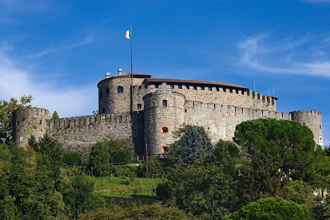 Burg in Gorizia (Görz), Friaul-Julisch Venetien, Italien