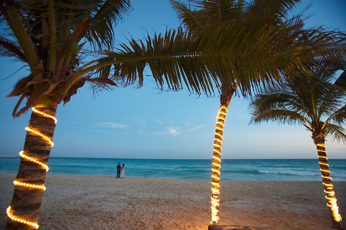 Main beach, Playa del Carmen, State of Quintana Roo, Peninsula Yucatan, Mexico