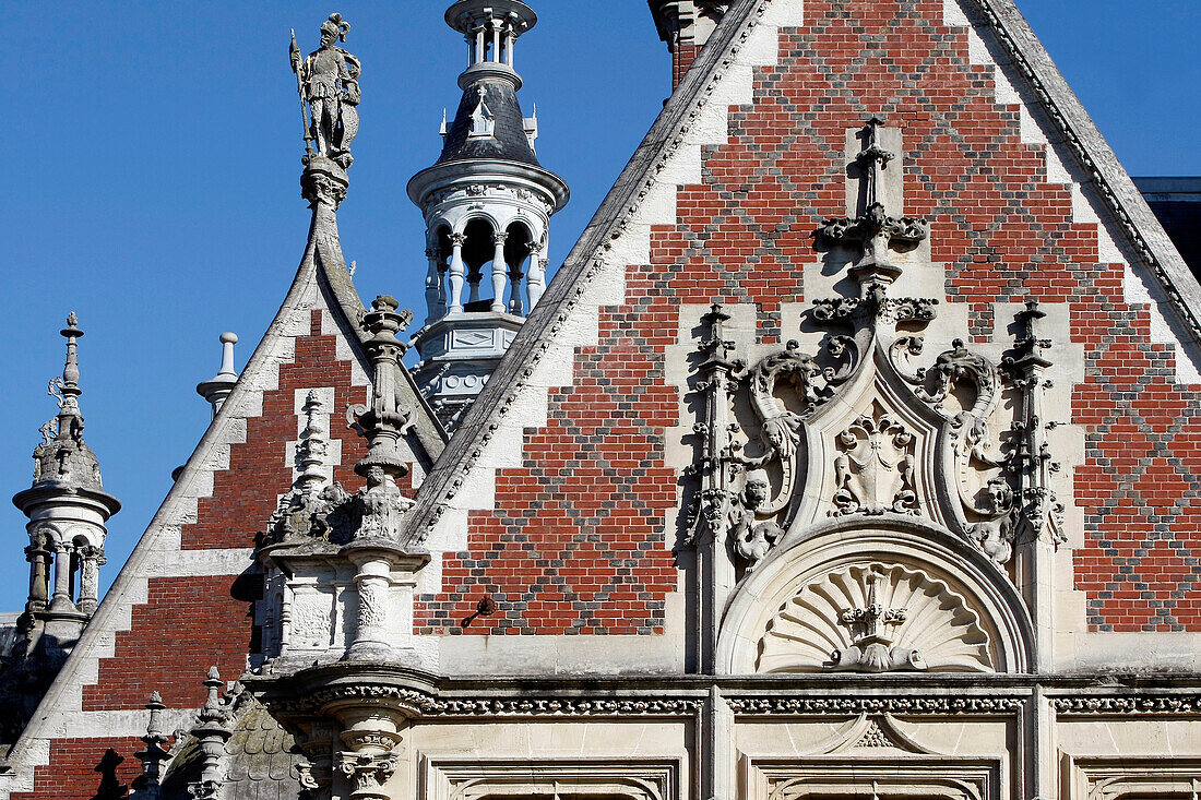 The Campanile Inspired By Northern Architecture, Benedictine Palace, Fecamp, Seine-Maritime (76), Normandy, France