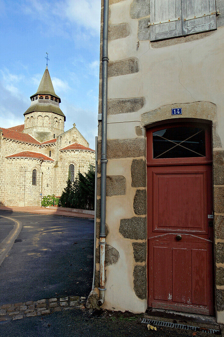 Notre Dame Church, Huriel, Allier (03), France