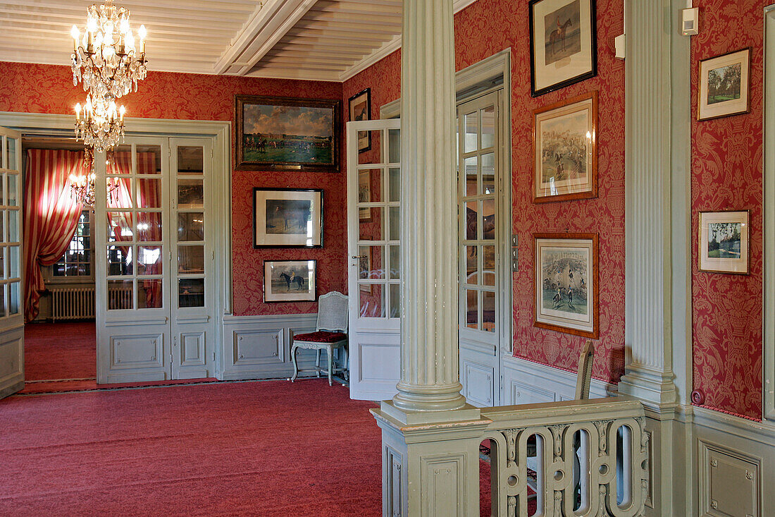 The Salon, Villa Strassburger (Former Farm Of La Motte), Deauville, Calvados (14), Normandy, France