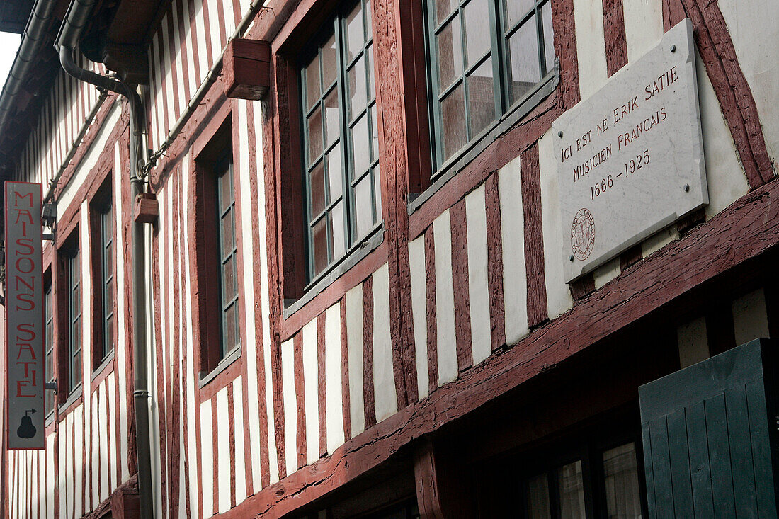 The House Of The Musician Erik Satie, Honfleur, Calvados (14), Normandy, France