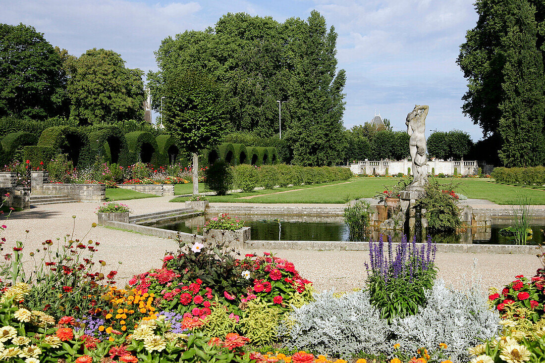 Gardens Of The Pres-Fichaux, Bourges, Cher (18), France