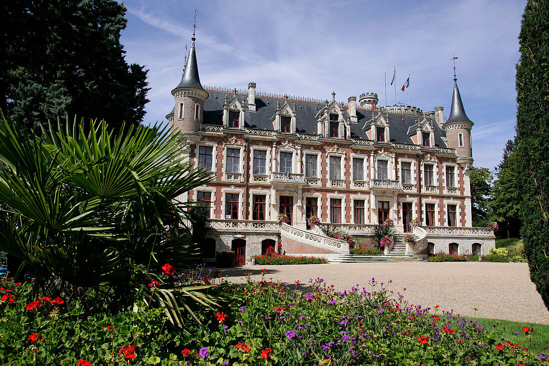 Town Hall, Saint-Florent-Sur-Cher, Cher (18), France