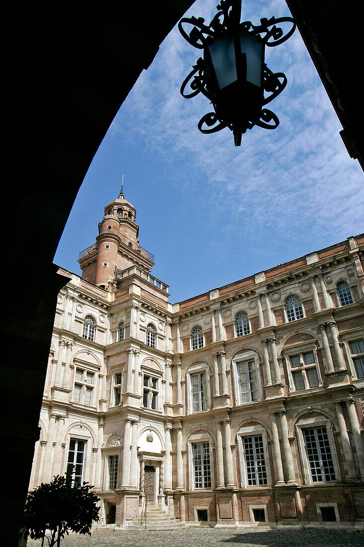 Facade Of The Hotel D'Assezat, Toulouse, Haute-Garonne (31), France