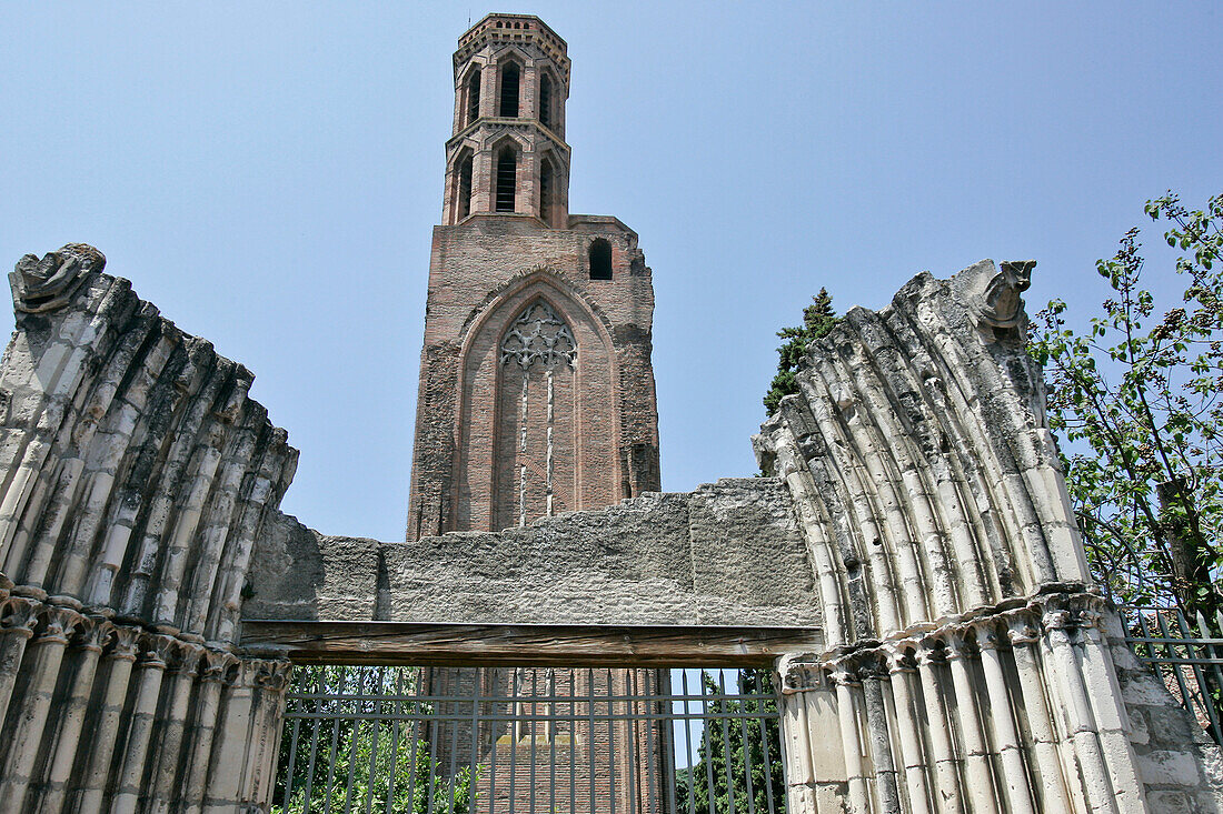 College Of Foix, The Cordeliers' Tower, Toulouse, Haute-Garonne (31), France