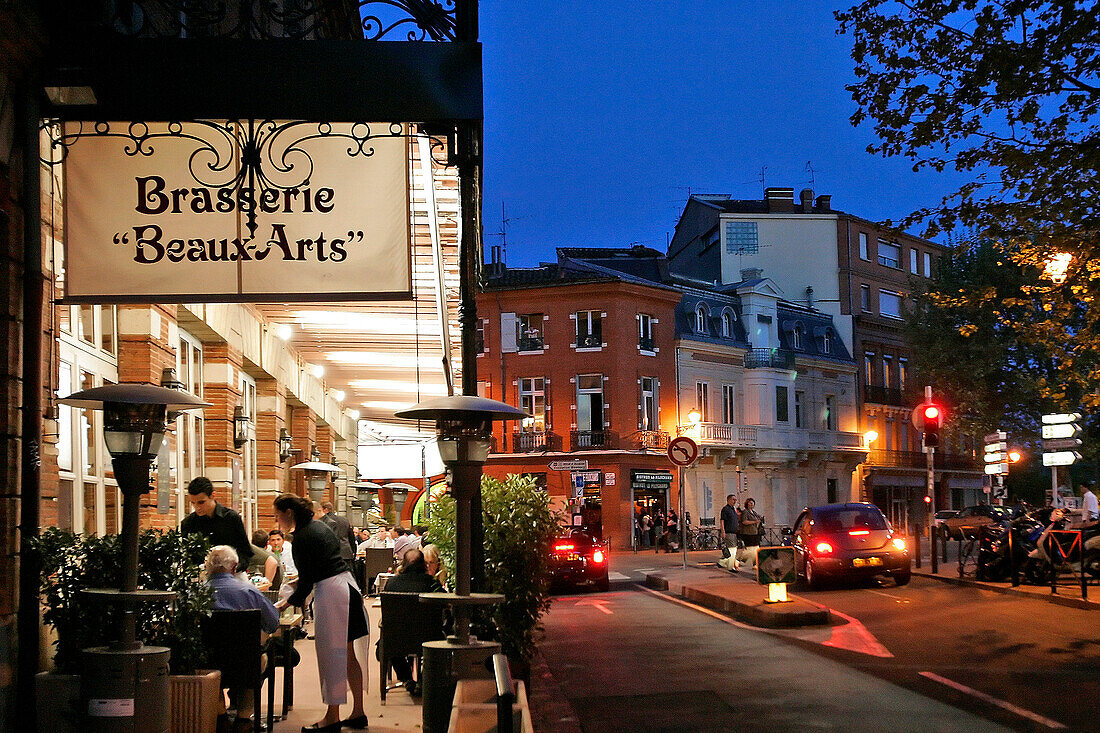 Brasserie Des Beaux-Arts, Quay Of The Daurade, City Of Toulouse, Haute-Garonne (31), France