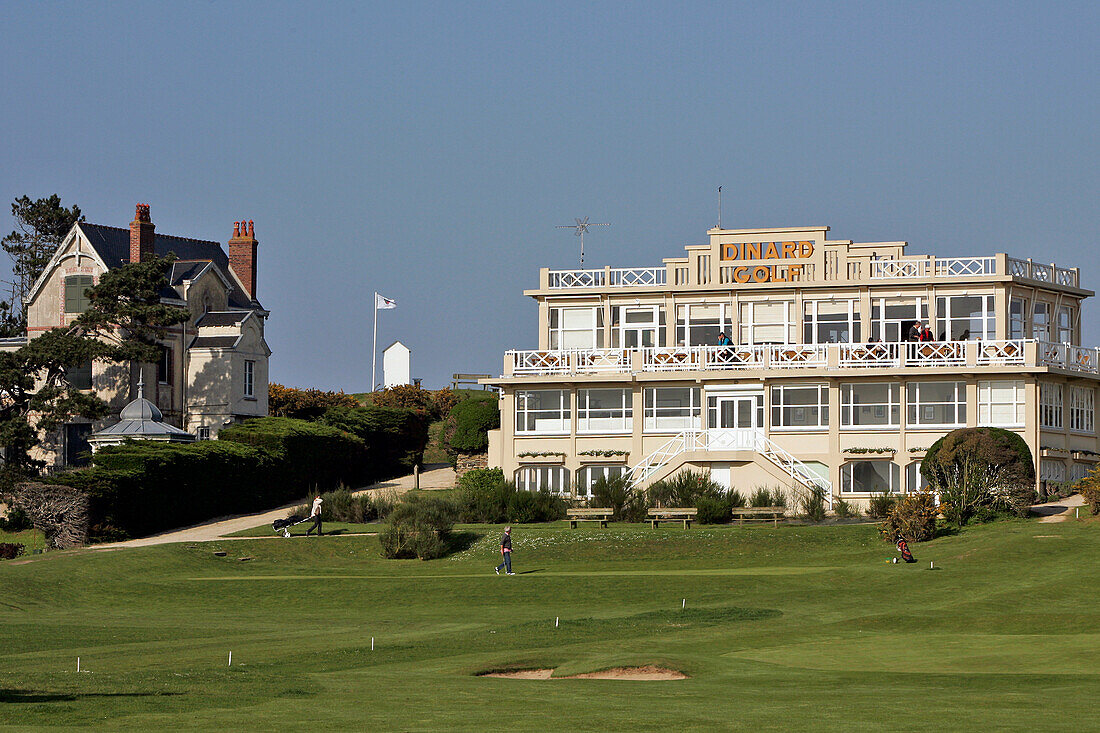 Golf Course By The Sea, Dinard, Ille-Et-Vilaine (35), France