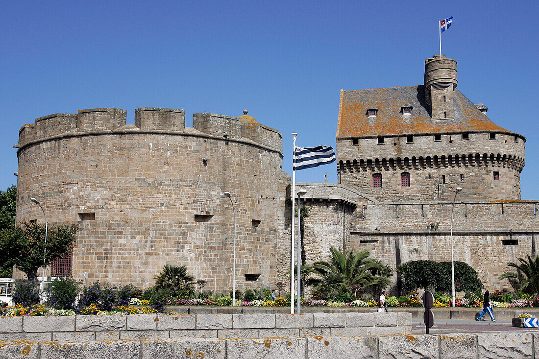 The Chateau-Museum, Saint-Malo, Ille-Et-Vilaine (35), France