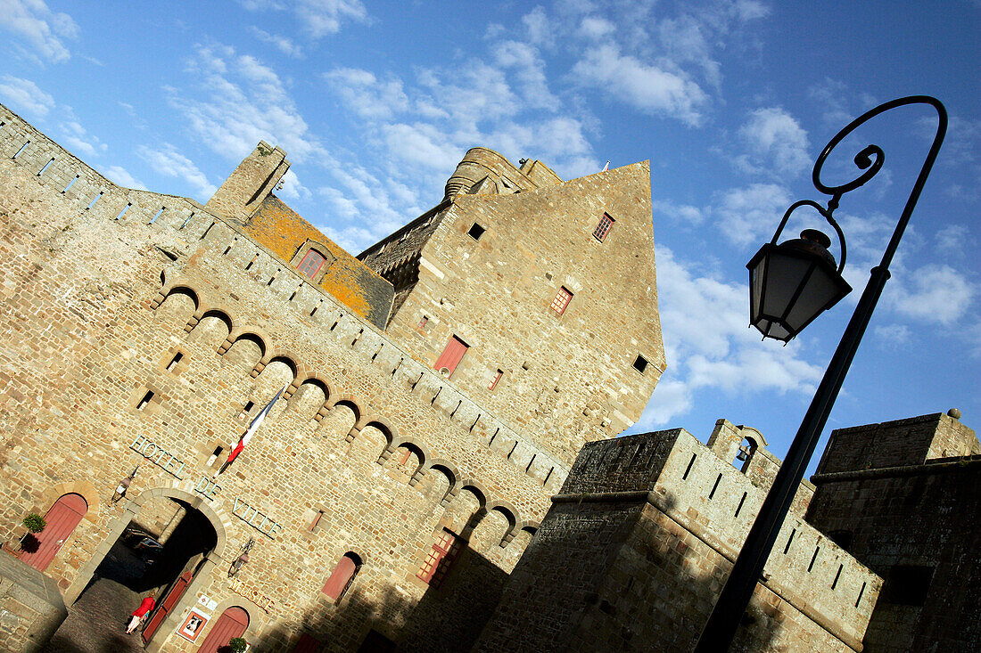 Town Hall And Museum In The Chateau Of Duchesse Anne, Within The City Walls, Saint-Malo, Ille-Et-Vilaine (35), France