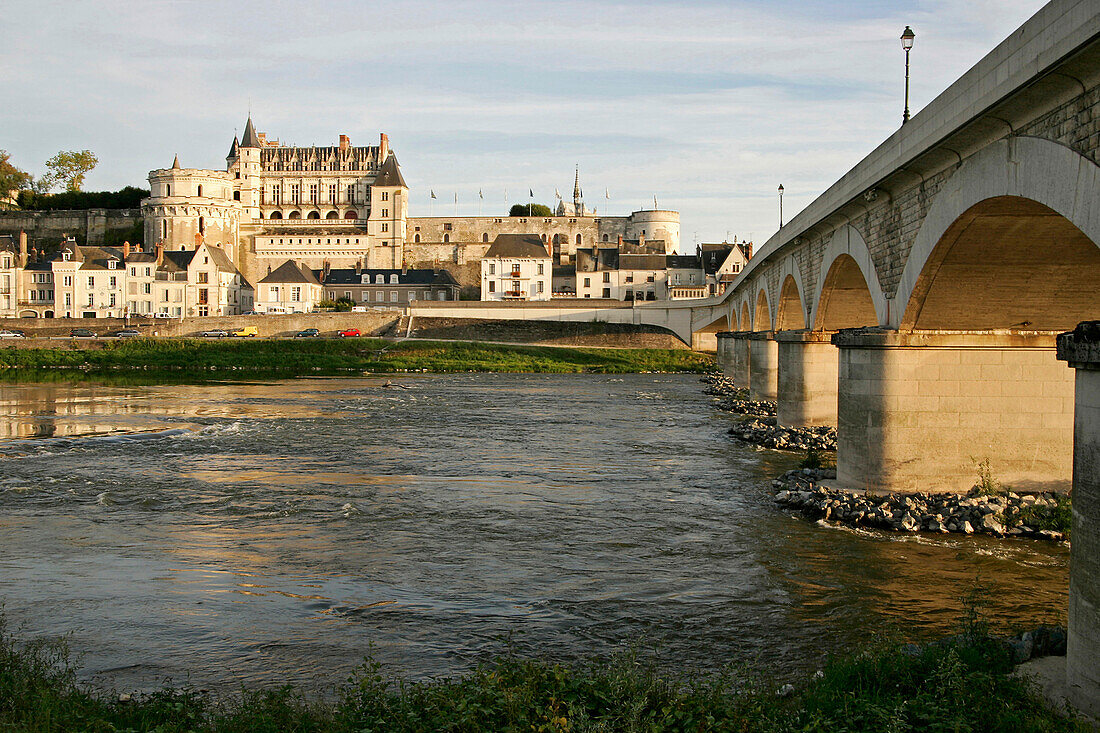 The Banks Of The Loire, Amboise, Indre-Et-Loire (37), France