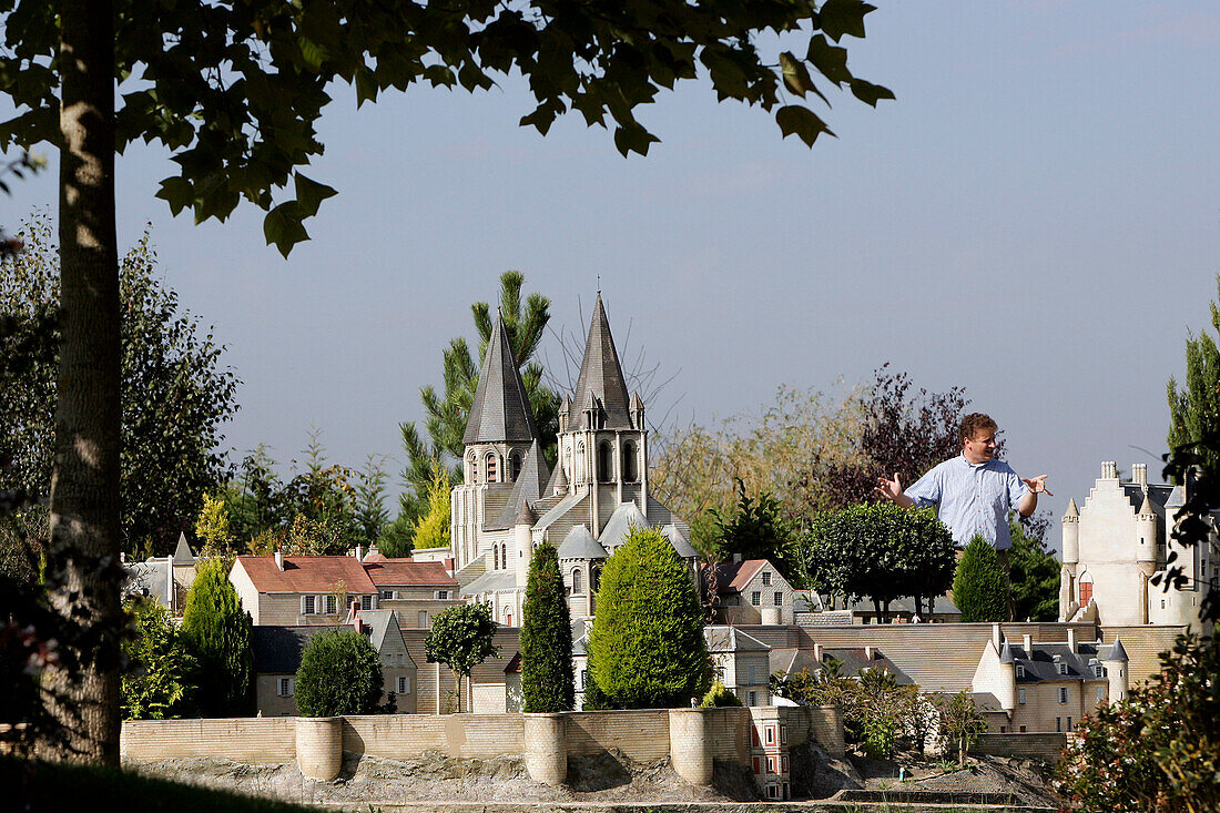 The Park Of Mini Chateaus, Amboise, Indre-Et-Loire (37), France