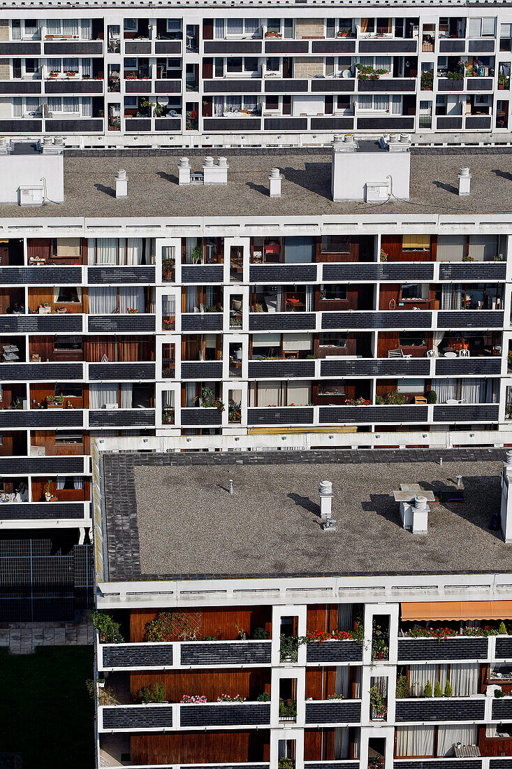 Building In The Housing Project In The Saint-Sauveur Neighbourhood, Lille, Nord (59), France