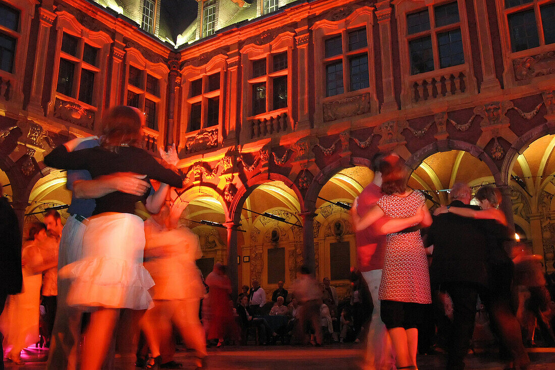 Tango Evening In The Heart Of The Old Stock Exchange Building Every Sunday Evening, Lille, Nord (59), France