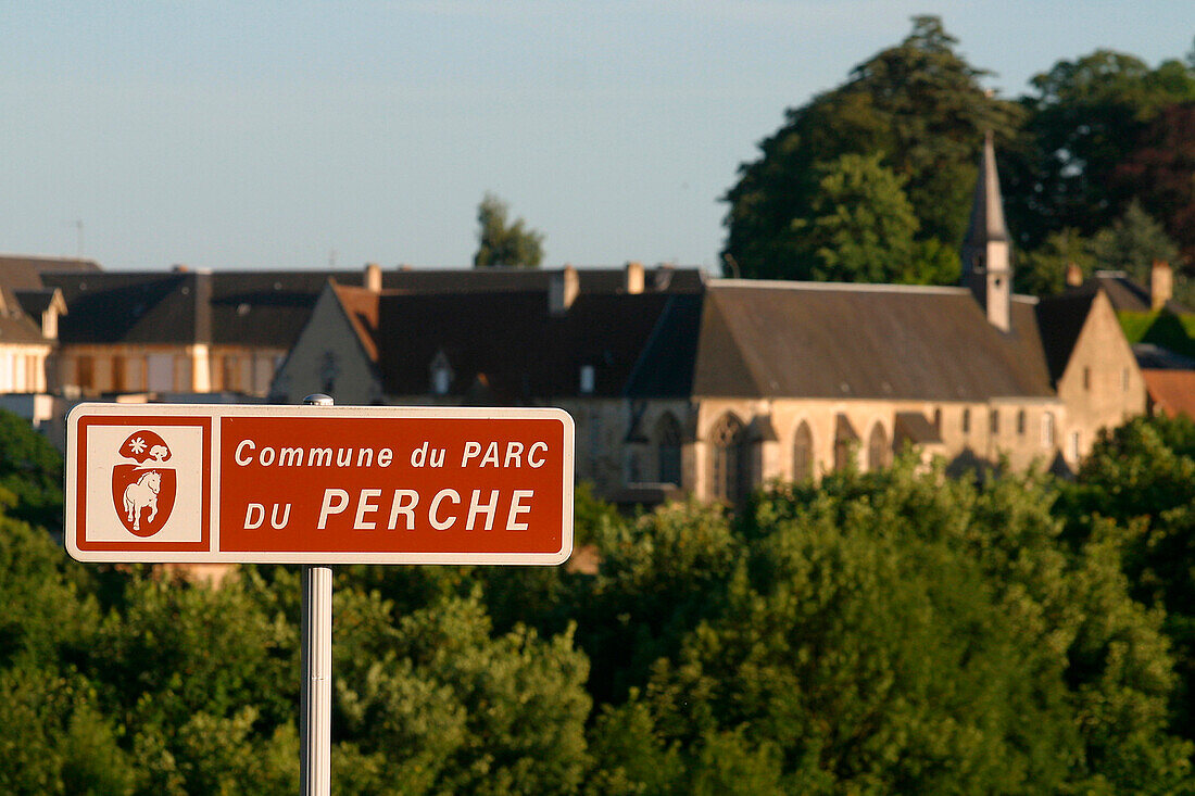 Town In The Regional Park Of The Perch, Mortagne-Au-Perche, Orne (61), Normandy, France