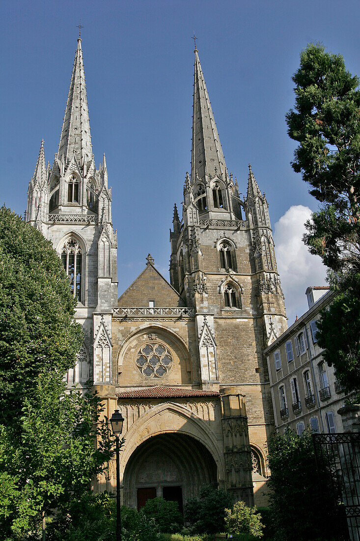 Sainte-Marie De Bayonne Cathedral, Basque Country, Basque Coast, Bayonne, Pyrenees Atlantiques, (64), France