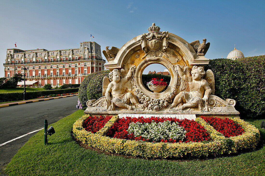 Hotel Du Palais, Biarritz, Pyrenees Atlantiques, (64), France, Basque Country, Basque Coast