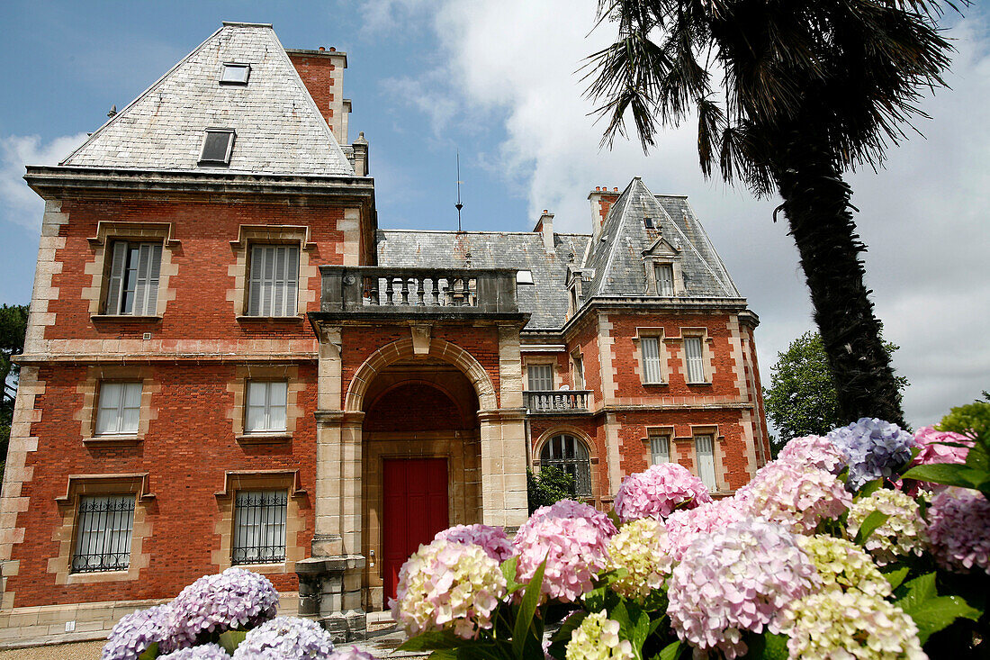 Chateau De Gramont, Biarritz, Pyrenees Atlantiques, (64), France, Basque Country, Basque Coast