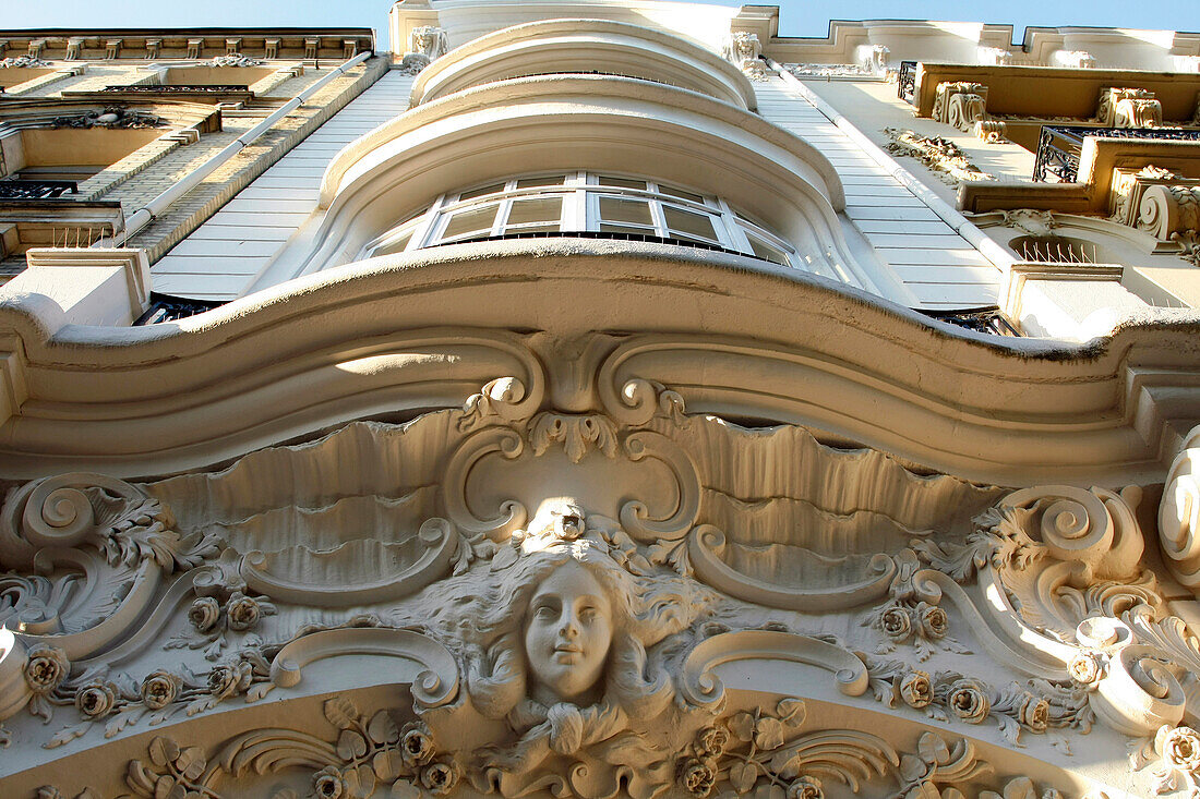Balconies And Windows, Facades Of Buildings, 87 Boulevard De Strasbourg, Le Havre, Seine-Maritime (76), Normandy, France